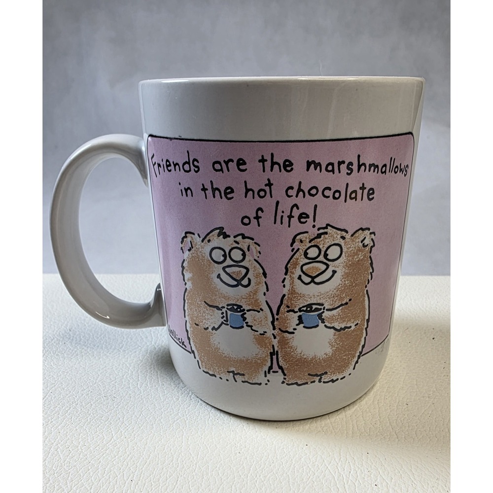 Shoebox Greetings Friends Are The Marshmallows In The Hot Chocolate Of Life Mug